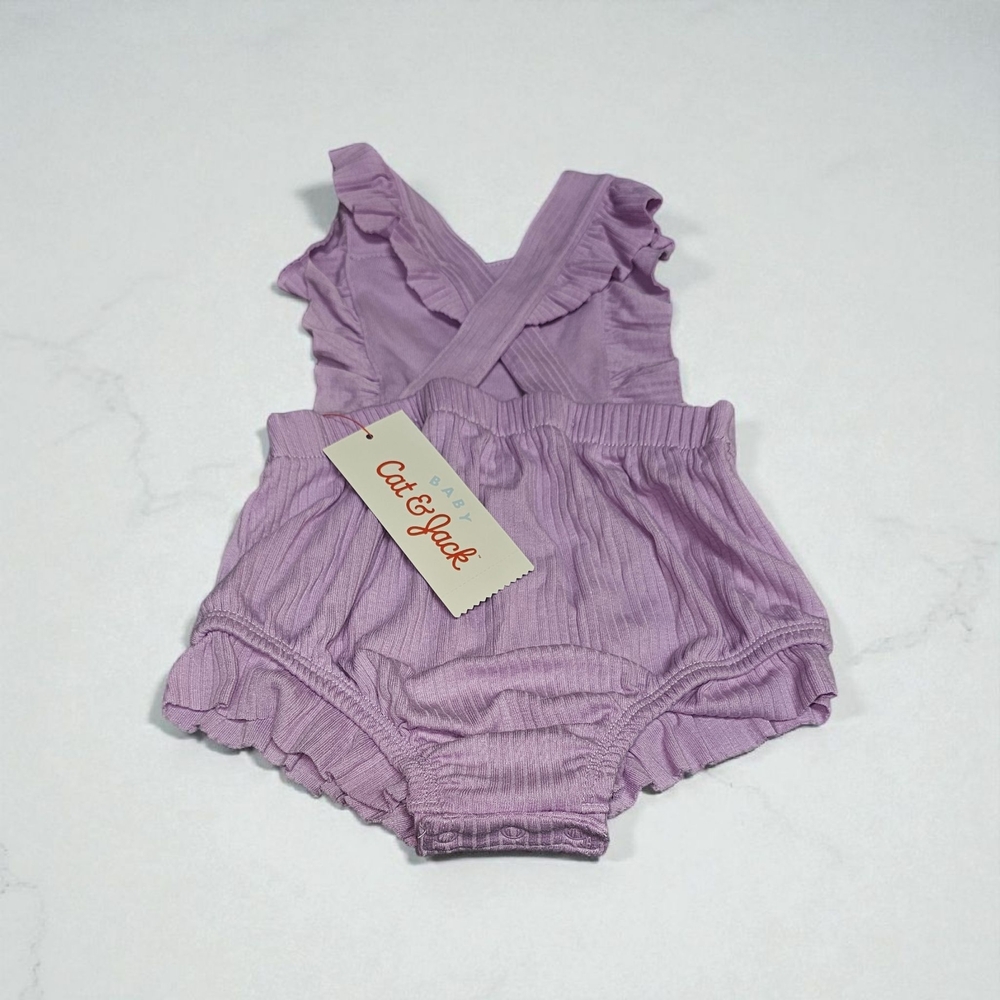 Target Purple Baby Romper - Picture 2 of 3